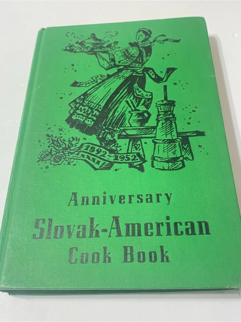 VTG Anniversary Slovak-American Cookbook 20th Printing 1978 Ethnic Recipes HC
